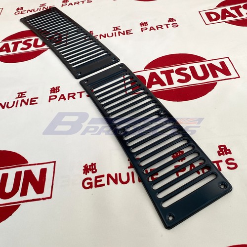 Datsun 1200 cowl top grilles - top,