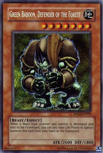 Green baboon defender the - baboon,,