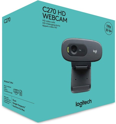 New logitech c270 web - new,