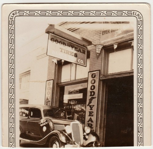Vintage goodyear tire shop - vintage,