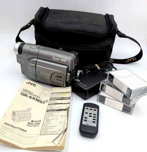 Jvc sxm527u svhs - gr-sxm527u, svhs-c