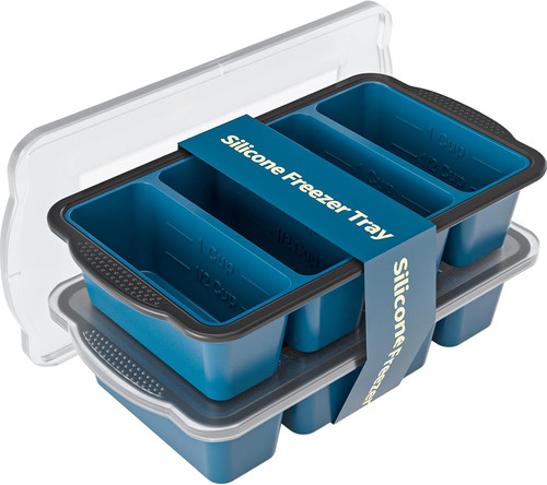 Silicone freezer tray with - silicone,