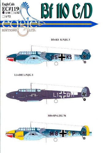 Eaglecals decals 48 - eaglecals, 1/48