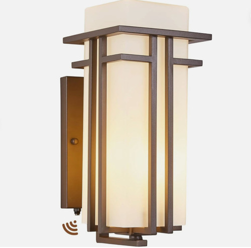 Matte brown outdoor - 15.35"h,