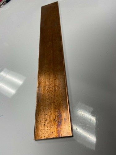 Copper flat bar stock x - bar,
