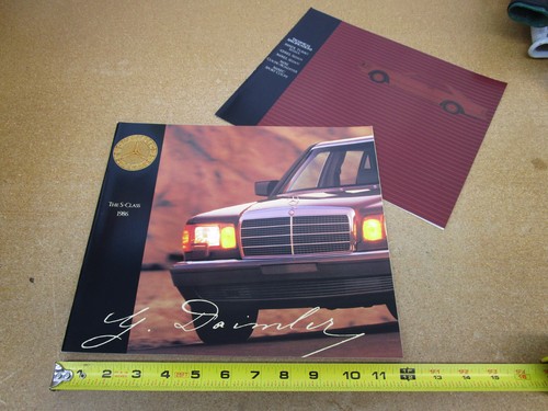 1986 mercedes benz class - benz, s-class