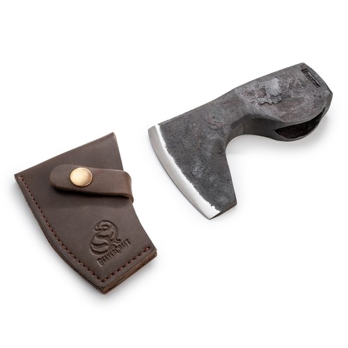 Hand forged axe head - axe, with