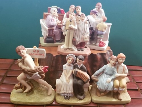 Vintage norman rockwell - vintage,