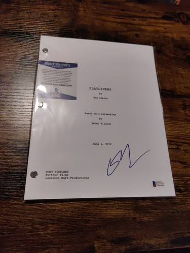 Beckett coa elliot - coa,