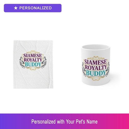 Custom siamese cat pet - siamese,