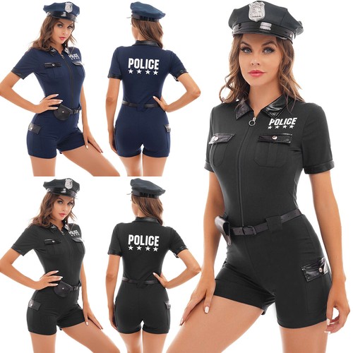 Womens halloween police - halloween,
