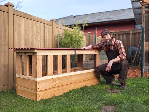 Ground quail coop - on-ground,