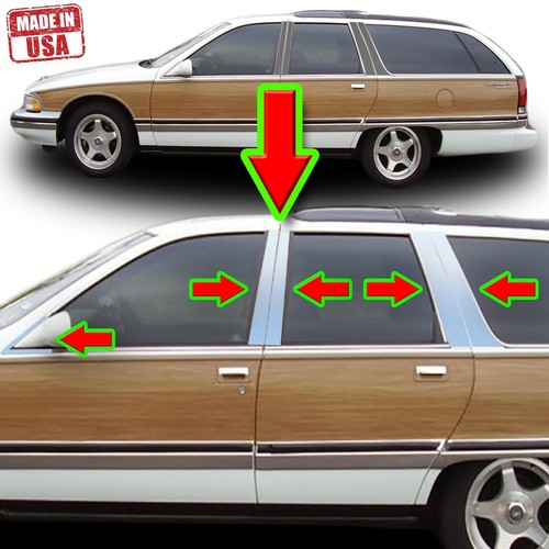 Chrome pillar trim for - chrome,