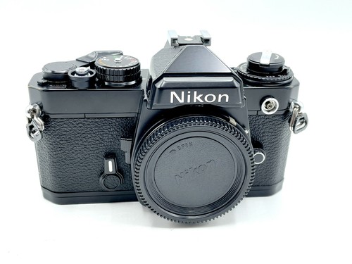 Black nikon slr - black, film