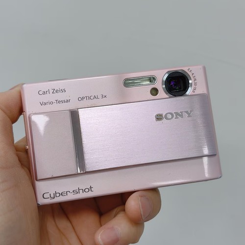Pink sony cyber shot dsc - sony, dsc-t10