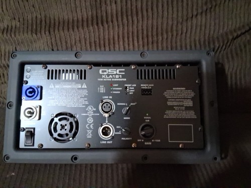 Qsc kla181 original amp - ,