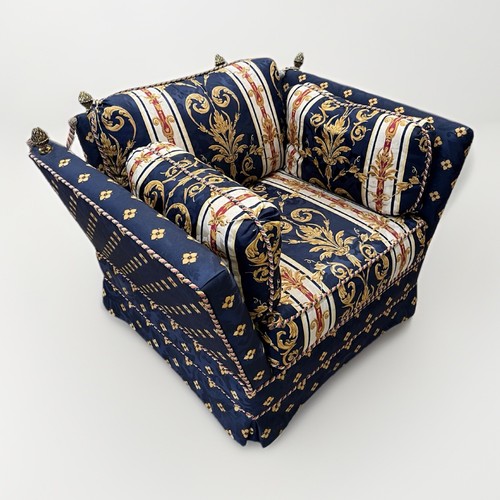 Vtg upholstered knole style - vtg, knole-style