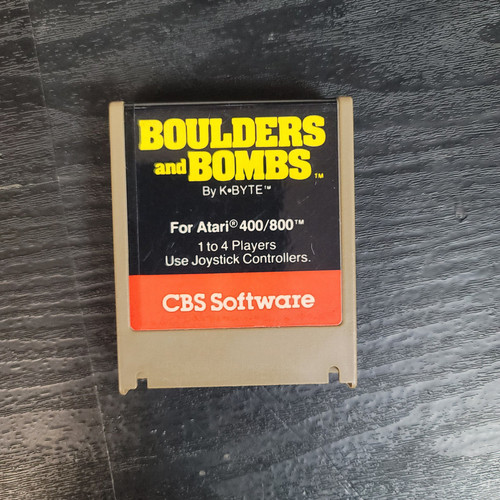 Boulders and bombs for atari - for,