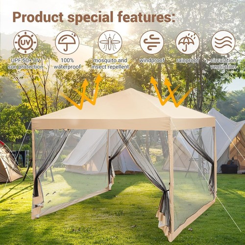 Portable pop canopy - pop-up, gazebo