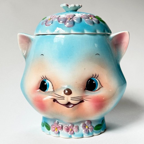 Vintage rare blue kitty - vintage,