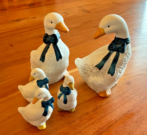 Vintage white ceramic - white, of