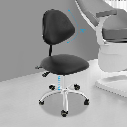 Ergonomic rolling stool chair - rolling,