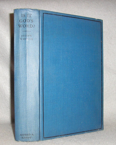 Antique bible theology book - antique,