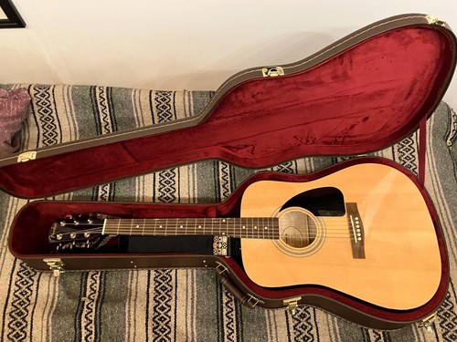 Fender acoustic guitar with