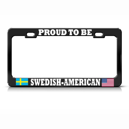 Proud swedish american black - swedish,
