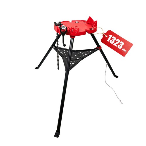 Tripod pipe vise - pipe, heavy