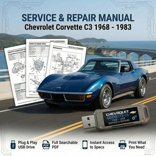 Chevrolet corvette 1973 - c3,