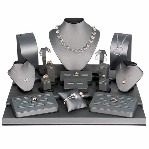 Piece steel grey jewelry - grey,