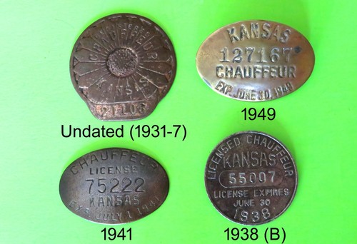 Vintage lot four kansas - vintage, of