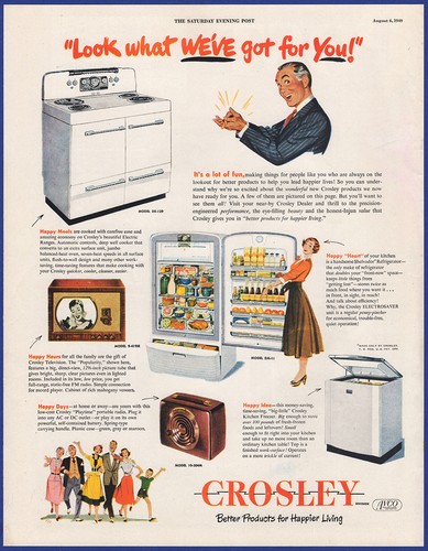 Vintage 1949 crosley - vintage,
