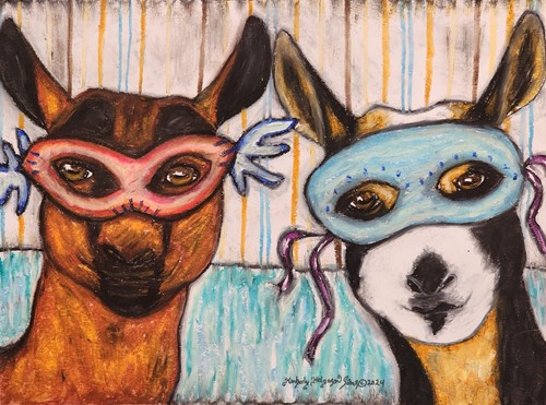Nigerian dwarf masquerade goat - masquerade,