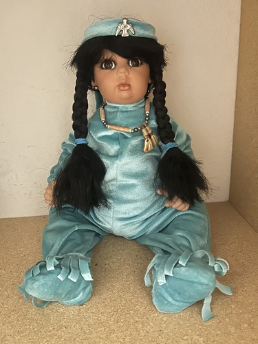 Native american doll - native,