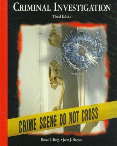 Criminal investigation - investigation, by