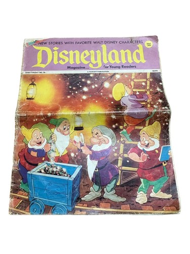 Vintage disneyland magazine - vintage,