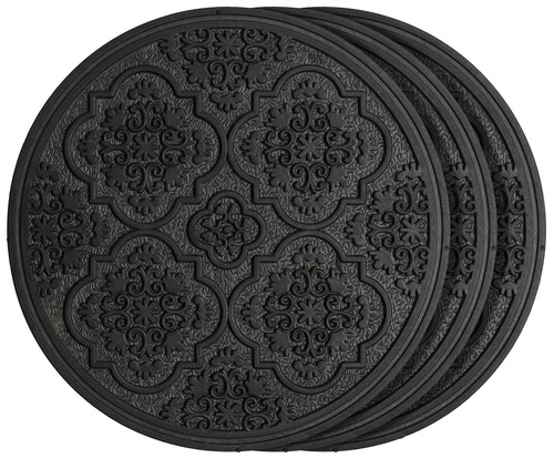 Rubber medallion garden - medallion,