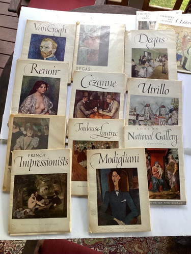 1950 assorted art - 13, 1950's