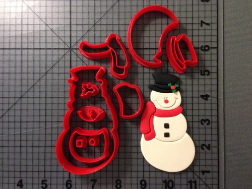 Snowman 101 cookie - 101, cutter