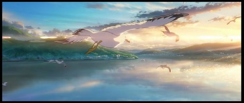Anime suzume bird - suzume, prey