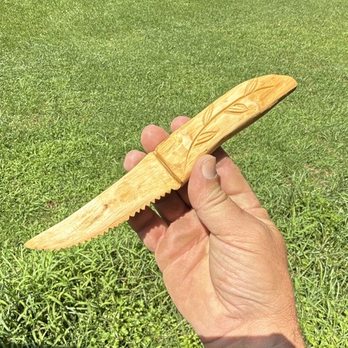 Handmade wooden jam spreader - handmade,