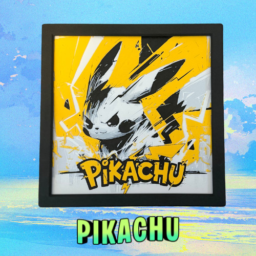 Pokemon themed pikachu - pokemon, 3d