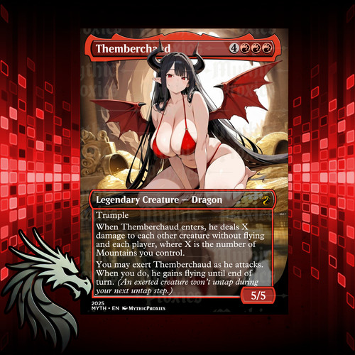 Themberchaud anime style high - themberchaud,