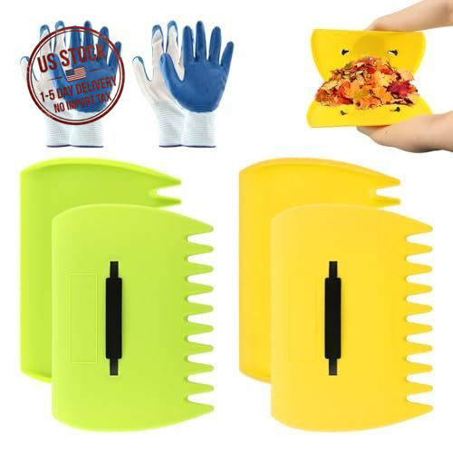 Set leaf scoops - scoops, hand