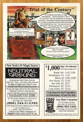 1996 trial the century - trial, of