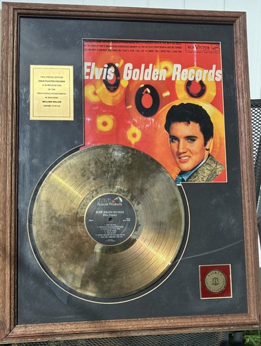 Elvis presley 24kt gold - elvis,