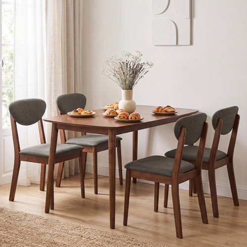 Wooden dining chairs set - wooden, of