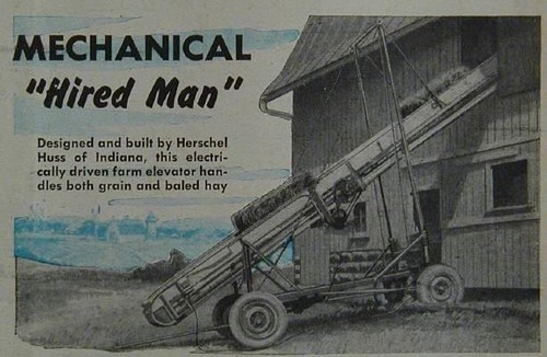 Hay bale grain - bale, &